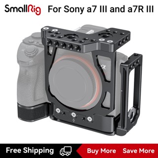 SmallRig Half Cage with Arca-Type L-Bracket for Sony a7 III and a7R III CCS2236B