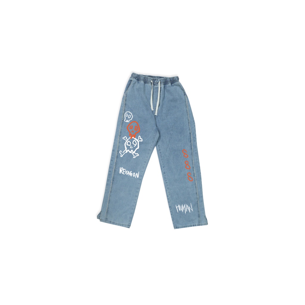 RE8AGON PLANET 8 JEANS (สีน้ําเงิน)