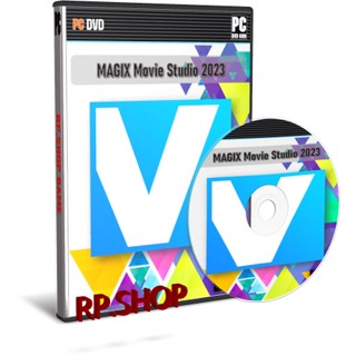 โปรแกรม MAGIX Movie Studio 2023 โปรแกรมตัดต่อวิดีโอ [1DVD + USB + ดาวน์โหลด]