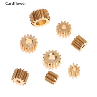 &lt;Cardflower&gt; 0.5M Modulus 8T 9T 10T 11T 12T 14T 15T 16T Teeth Copper transmission Gear On Sale