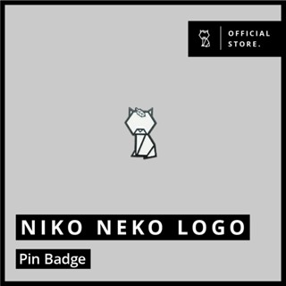 OFFICIAL PIN VER. 1 / NIKO NEKO LOGO | เข็มกลัดสุดน่ารักจาก Niko Neko Matcha