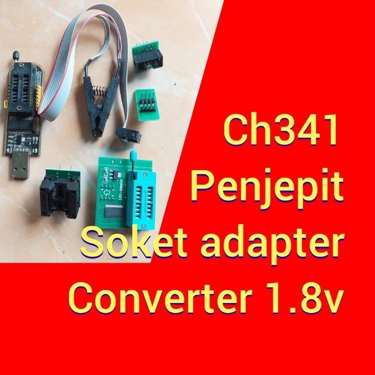 โปรแกรมเมอร์แนะนํา Bios Flash CH341A ch341 sop8