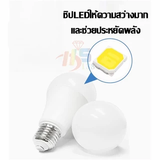 หลอดไฟ LED แสงไฟสีขาว ทรงกลมขั้ว E27 AC 220V~50Hz 24W 18W 15W 12W 9W 7W 5W 3W สำหรับโคมไฟภายในบ้าน หลอดปิงปอง