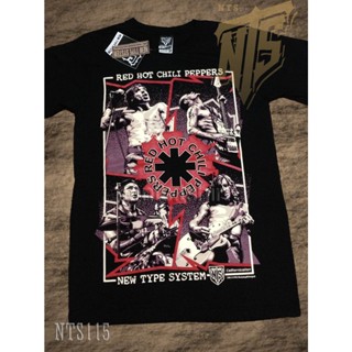 🌟​พร้อมส่ง​🌟 RHCP Red Hot ROCK เสื้อยืด เสื้อวง เสื้อดำ สกรีนลายอย่างดี ผ้าหนานุ่ม ไม่หดไม่ย้วย  T SHIRT S M L XL X_24