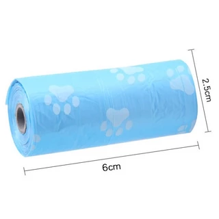 MUSI.HOME【 ราคาถูก】C165 ถุงเก็บอึสุนัข ถุงเก็บอึแมว ถุงขยะเก็บมูลสัตว์ แบบใช้แล้วทิ้ง ย่อยสลายได้ กลิ่นหอม