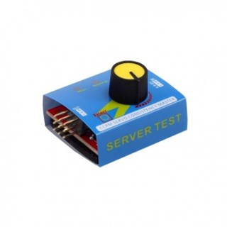 ตัวทดสอบมอเตอร์ Servo หรือ brushless ที่ควบคุมด้วย PWM Servo tester