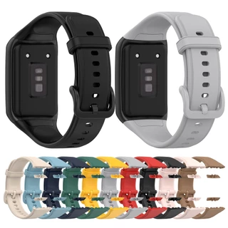 สายนาฬิกาข้อมือซิลิโคน แบบเปลี่ยน สําหรับ OPPO Band 2