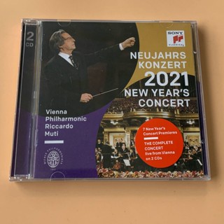 Original STOCK Vienna New Year Concert 2021 2CD Album Disk Brand New