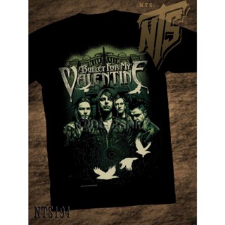 🌟​พร้อมส่ง​🌟  194 BFMV Bullet For My Valentine ROCK เสื้อยืด เสื้อวง เสื้อดำ สกรีนลาย ผ้าหนา  T SHIRT S M L XL XXL_17