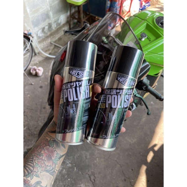 WAX SHINE POLISH สเปรย์เคลือบเงา