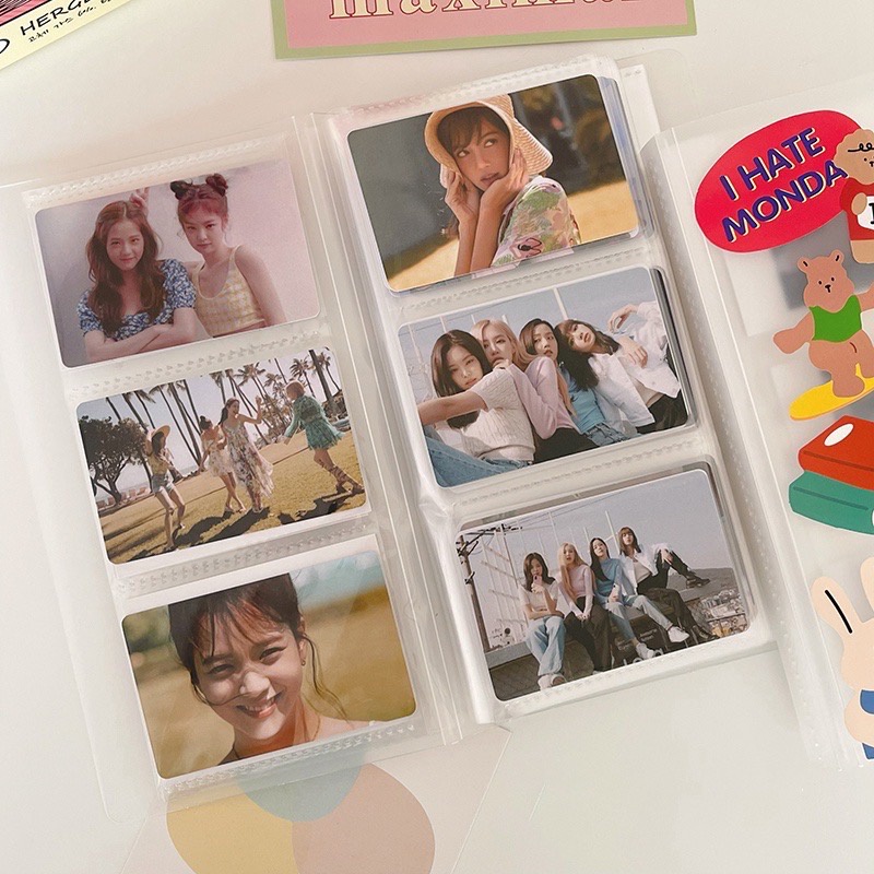 สมุดโปสการ์ด แบบใส DIY พร้อมรูป