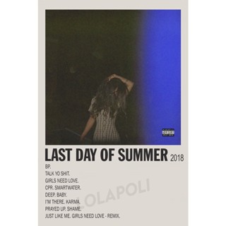 โปสเตอร์ปกอัลบั้ม Last Day of Summer - Summer Walker