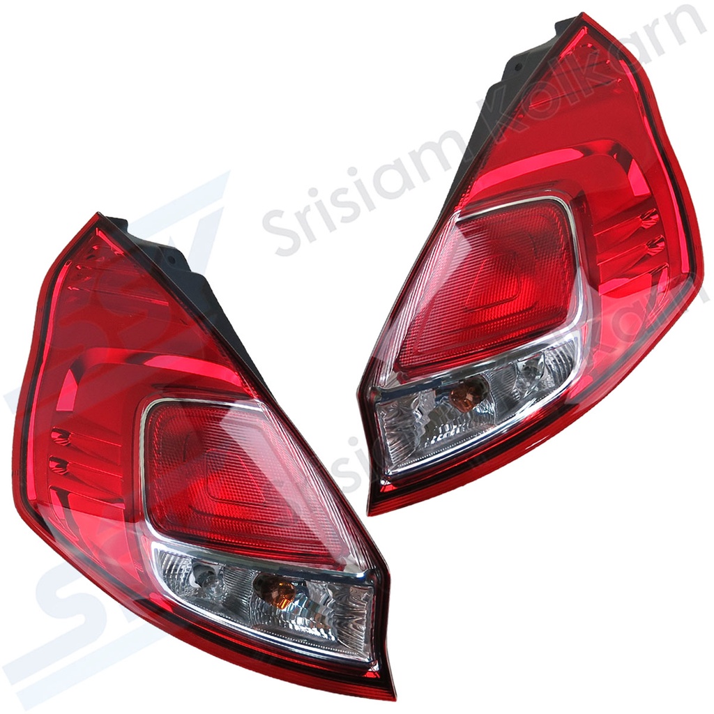 ไฟท้าย FIESTA ปี14-5D แท้ห้าง💯 ข้างขวา/ข้างซ้าย ชุบรุ่นท๊อป(D6BZ-13-404E/D6BZ-13-405E)มีหลอด[6450259