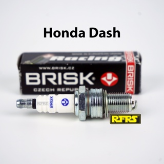 หัวเทียน BRISK COPPER RACING แกนทองแดง Honda Dash (C01L) รองรับทุกน้ำมัน