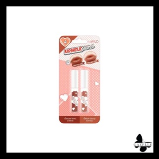 beWiLD Kissholic Duo Lip (บีไวลด์ คิสฮอลิค ดูโอ้ ลิป)[2g.x2ชิ้น] set 04