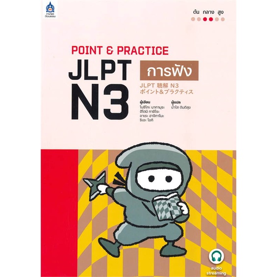 หนังสือ POINT & PRACTICE JLPT N3 การฟัง หนังสือเรียนรู้ภาษาต่างๆ ภาษาญี่ปุ่น สินค้าพร้อมส่ง #อ่านสนุ