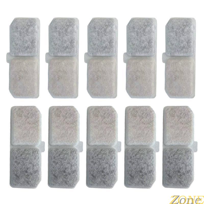 Zon 10 ชิ้น น้ําพุกรองน้ําสัตว์เลี้ยง พร้อมมะพร้าว ประกอบง่าย