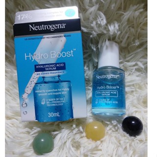 Neutrogena Hydro Boost Hyaluronic Acid Serum 30 g. นูโทรจีนา เซรั่มปกป้องผิว ไฮโดร บูสท์ ไฮยาลูรอนิค เอซิด เซรั่ม 30 ก.