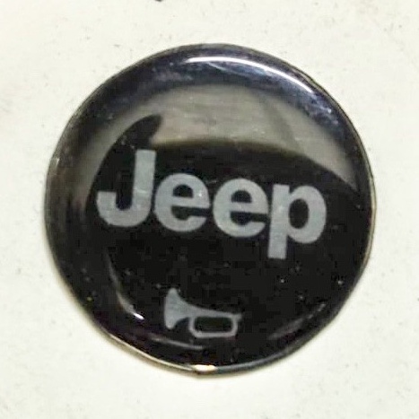 TOMBOL Jeep Cherokee CJ7 Wrangler YJ สติ๊กเกอร์ปุ่มแตร