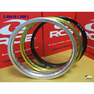 "US Racing Boy" ALUMINIUM POLISH WHEEL RIM 1.60x16 (dot 36) "SILVER" "GOLD" "BLACK"  // วงล้อ อลูมิเนียม 1.60x16 (36รู)