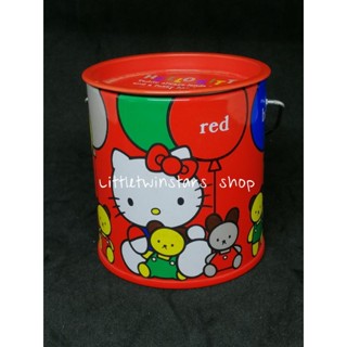 ถังเหล็กคิตตี้ Hello kitty ปี 1989 Sanrio