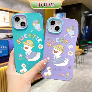 เคสโทรศัพท์ซิลิโคน TPU แบบนิ่ม ลายเป็ด กันกระแทก สําหรับ iPhone 14 13 12 11 Promax 6 6S 7 8 Plus X XR XSMax SE