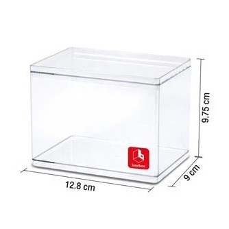 BOX BOX กล่องอะคริลิค กล่องใสซ้อนได้ NAM NGAI HONG BB02021BB ขนาด 9x12.8x9.75 ซม.  ปริมาณ 898 มล. กล่องใส่โมเดล
