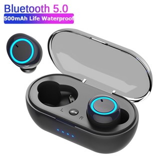 หูฟังบลูทูธไร้สาย หูฟังไร้สาย [ของแท้ 100%] หูฟัง bluetooth True Wireless TWS-Y50