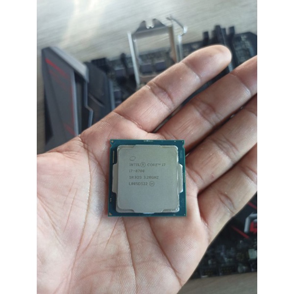 CPU i7-8700 มือสอง มีแต่ตัว