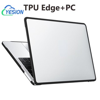 TPU Edge+ PC โปร่ง ใส คดี for Apple Macbook Air 13 Case A2337 Air 15.3 M2 A2941 Pro 13  M1 2021 Cover Mac Pro Air M2 13.6 เคส