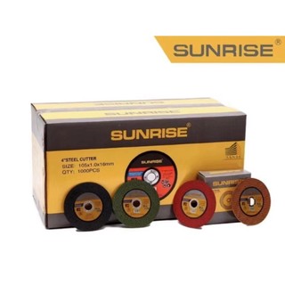 Sunrise Cutting Disc 4inch. (PER MOTHER BOX) For Metal / Stainless Steel/