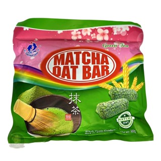 OAT CHOCO ขนมธัญพืช ข้าวโอ๊ต รส มัทฉะชาเขียว ข้าวโอ๊ตอัดแท่ง 400 กรัม