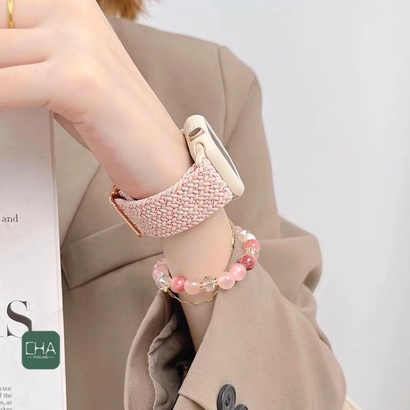 ยืดเเท้ สายนาฬิกา watch ultra11 10 9 8 7 6 5 4 3 strap นาฬิกา smart watch ปรับง่าย สาย41/44/45/49/46mm smart watch