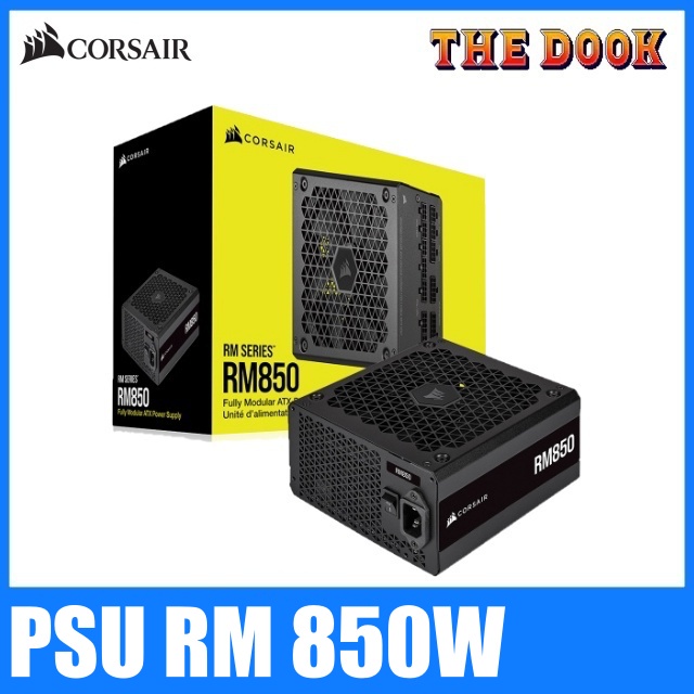 POWER SUPPLY อุปกรณ์จ่ายไฟ CORSAIR RM850 - 850 WATT 80 PLUS GOLD 🔥 มือสอง🔥