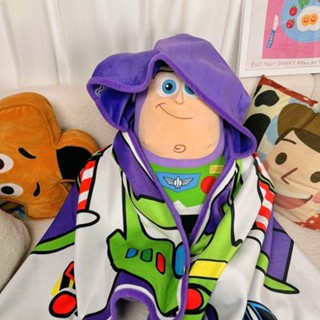 Cute Cartoon Blanket Duvet Blanket Office Nap Blanket Shawl Warm Cloak Home Air Conditioning Cloak Female Gift