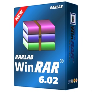 WinRAR 6.02 (Thai / Eng) โปรแกรมบีบอัดไฟล์ ตัวล่าสุด ภาษาไทย ตัวเต็ม ถาวร พร้อมวิธีติดตั้ง