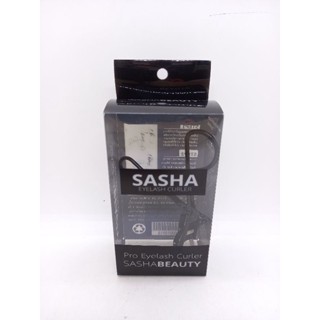 Sasha Eyelash Curler ซาช่า ที่ดัดขนตาสแตนเลส สีดำ 10031