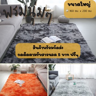 🔆สินค้าพร้อมจัดส่ง🔆 พรมทูโทน ไซด์ยัก พรมปูพื้น พรมขนนุ่ม พรมห้องนอน พรมขนยาว พรมห้องนั่งเล่น พรมหนา ตกแต่งสวย