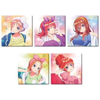 รูปผ้าใบตั้งโต๊ะ Gotoubun no Hanayome ∬ Canvas Board (Ichiban Kuji) : Nakano Ichika, Nino, Miku, Yotsuba, Itsuki