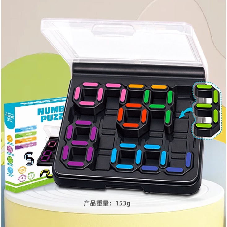 Number Puzzle Game : IQ Digits เกมปริศนาตัวเลข บอร์ดตัวเลขปริศนา เกมฝึกสมอง เสริมเชาว์ บอร์ดเกม logi