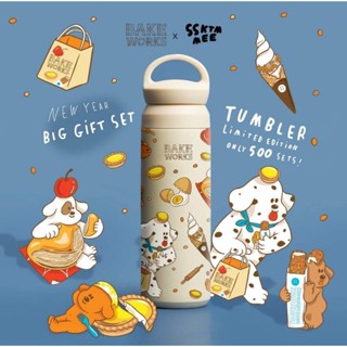 YODA Bottle 480 ml SSKTMMEE exclusive design for bakeworks Tumbler ขวดน้ำเก็บอุณหภูมิ