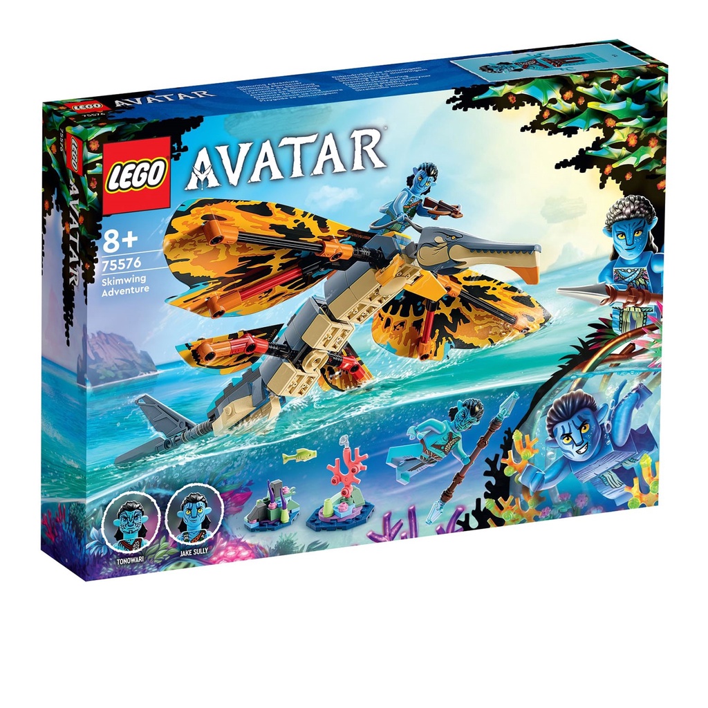LEGO 75576 Avatar Skiming Adventure Building ชุดของเล่น (259 ชิ้น)