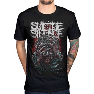 เสื้อยืด พิมพ์ลายวงดนตรี Suicide Silence Ocd Deathcore สําหรับผู้ชาย Rock2