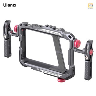 Ulanzi Lino กรงสมาร์ทโฟน โลหะผสมอลูมิเนียม พร้อมสกรู 1/4 นิ้ว แบบเปลี่ยน สําหรับ iPhone 13 mini 13