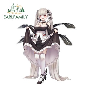 Earlfamily สติกเกอร์กันน้ํา 13 ซม. สําหรับตกแต่งรถยนต์ แล็ปท็อป Azur Lane HMS