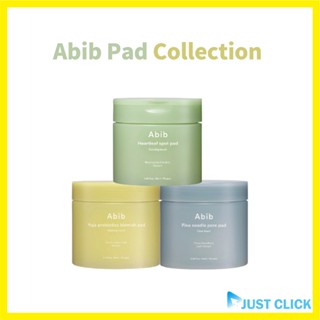 [Abib] Pad Collection Heartleaf Spot Calming Pad Touch, Pine Needle Pore Pad Clear Touch, Yuja Probiotics Blemish Pad Vitalizing Touch#ABIB