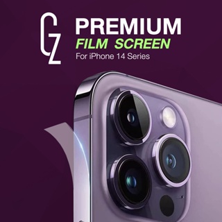 ฟิล์มกันรอย ขอบข้าง GZ Premium Screen สำหรับ ไอโฟน 14 / 14Plus / 14Pro / 14Promax ฟิล์มกันขอบ