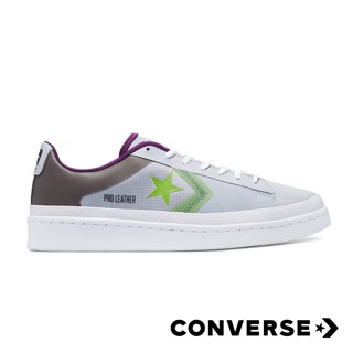 [ลิขสิทธิ์แท้] CONVERSE Pro Leather Low - Miami Vibez - Gravel Bold Wasabi รองเท้า คอนเวิร์ส แท้