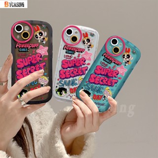 เคสโทรศัพท์มือถือแบบนิ่ม TPU ใส กันกระแทก ลายพาวเวอร์พัฟเกิร์ล ทรงวงรี สําหรับ Redmi 10 10C 10A 9C 9T 9A Redmi Note 11 Pro Note 11S Note10S Note9S Note 8 Note7 Poco M5S M3 Pro X3 NFC