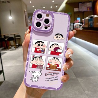 Compatible With Samsung Galaxy A02 A03 A03S A04S A13 A21S 4G 5G เคสซัมซุง สำหรับ Cartoon Cute Shin-chan เคส เคสโทรศัพท์ เคสมือถือ Full Back Cover Soft Case Protective Shockproof Casing